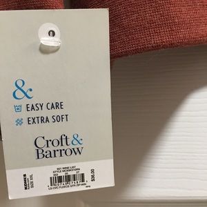 2X. Croft and Barrow Fleece Zip